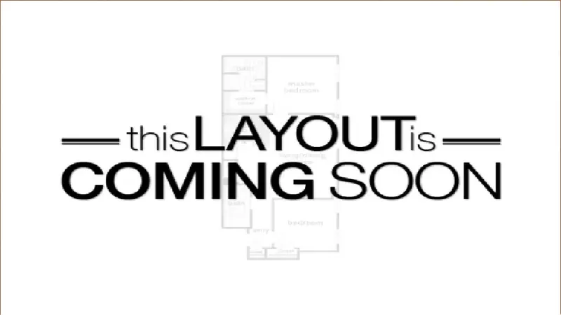 Century Tisora - Sample floor plan for 2 BHK apartments