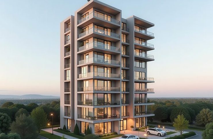 Century projects in Kundalahalli, artist impression