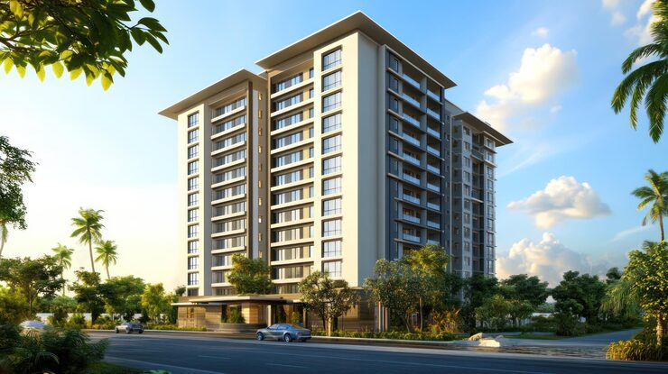Century Renata, Richmond Road, Richmond Road, artist impression