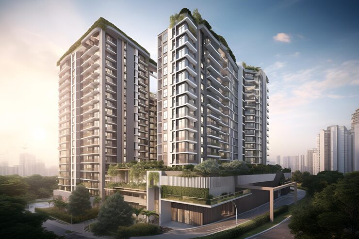 Century projects in Airport Road, artist impression