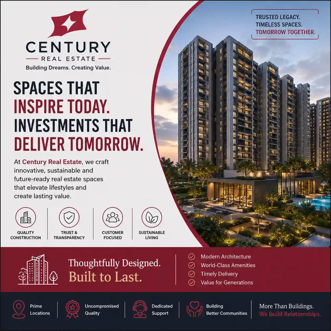 Century Real Estate logo and brand image